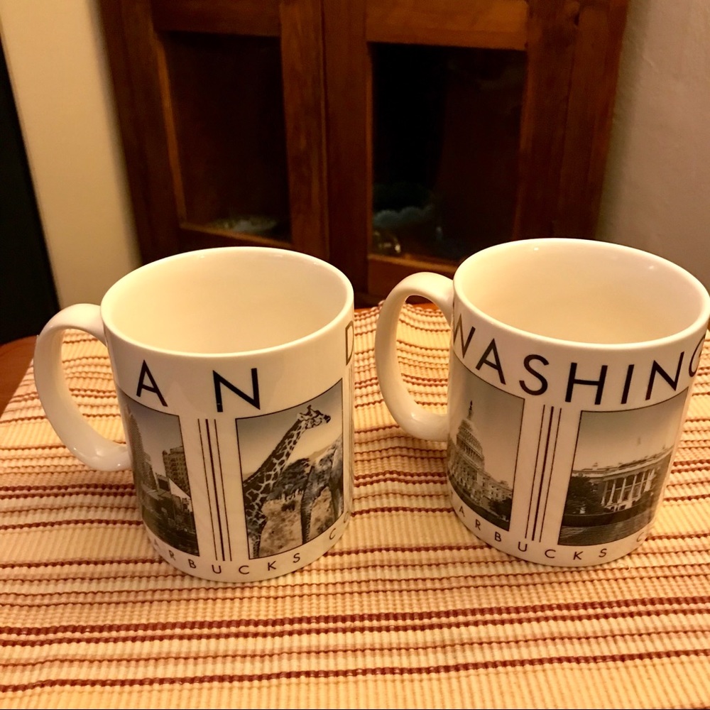 Starbucks city scenes barista collection. Mugs